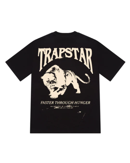 Maglia nera Trapstar London Panthera