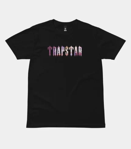 Official Trapstar Con Nera Galaxy Maglia