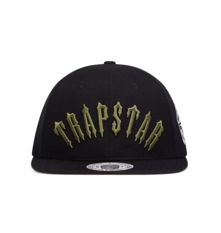 Official Trapstar SnapBack Nero/Oliva Cappello